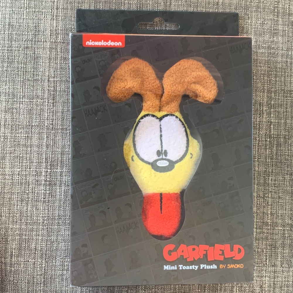 Garfield Odie Mini Toasty Plush - new